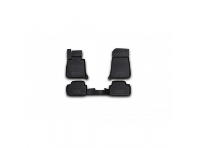 Коврики в салон BMW 1-5D 2004-2011, 4 шт. (полиуретан)