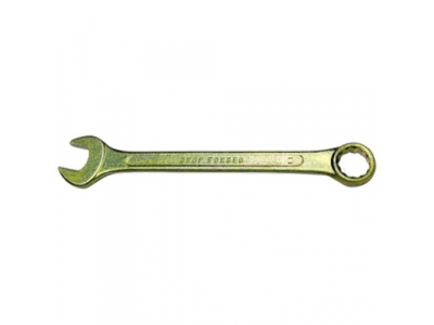 Ключ комбинированный, 10 мм, желтый цинк// СИБРТЕХ