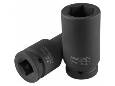 Головка торцевая ударная глубокая 3/4"DR, 33 мм, S03AD6133 JONNESWAY