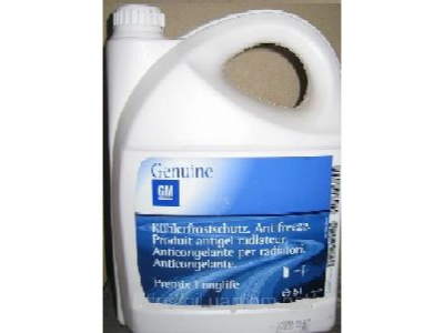 GM ANTIFREEZE (5л) антифриз концентрат красный от GENERAL MOTORS GM ANTIFREEZE (5л) антифриз концентрат красный