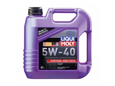 Синтетическое моторное масло Synthoil High Tech 5W-40 от LIQUI MOLY Синтетическое моторное масло Synthoil High Tech 5W-40
